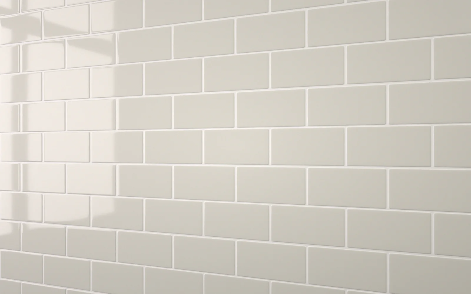 Small Flat Metro Light Grey (150mm x 75mm)